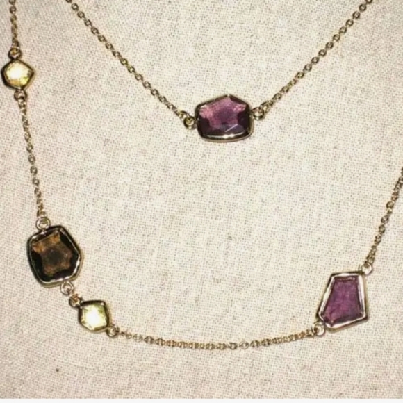 Stella & Dot Pippa Purple Necklace - Picture 4 of 7